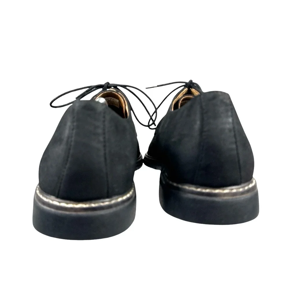 Freeman Milton Men's Black Derby Dress Shoes – Foam Insole, Size 11M‎